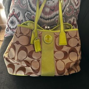 Coach purse and wallet bundle.